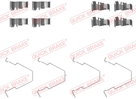 Accessory Kit, disc brake pad